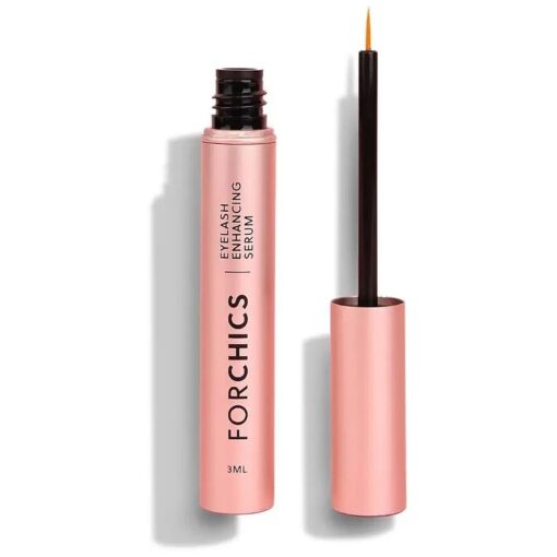 ForLash Eyelash Growth Serum - Enhancement Lash Booster For Fuller, Thicker, and Longer Eyelashes - Organic Lash Enhancer & Essential Thickener | Vegan & Cruelty-Free - [ 0.10 fl, oz / 3ml ]