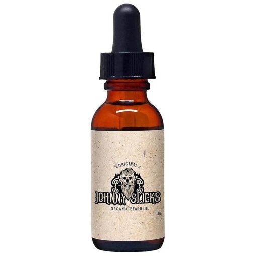 Organic Beard Oil | Moisturizes, Reduces Dry Skin & Itch | US Made, Veteran Owned ( All-Natural w/Tea Tree, Jojoba, Coconut & Argan ), Original