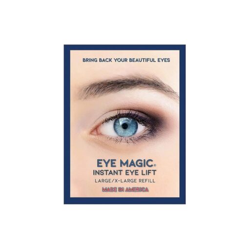 Eye Magic Premium Eye Lift ( L/XL Refill ) Made in America Lifts and Defines Droopy, Sagging or Hooded Eyes Safe For Daily Use