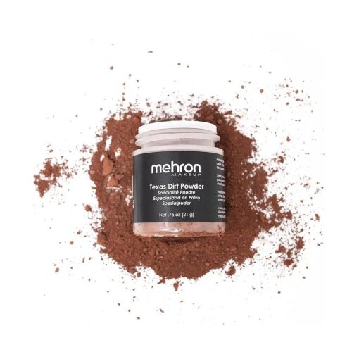 Mehron Texas Dirt Special Effects Makeup Powder ( 0.75 oz ), Medium