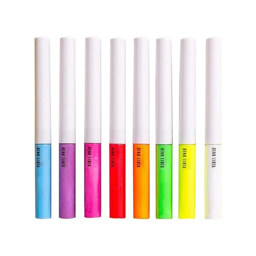 MAEPEOR Neon Liquid Eyeliner 8 Colors Matte Eyeliner Waterproof & Smudgeproof Fluorescent Body Face Paint Makeup for Daily Wear and Halloween Christmas ( Neon, Set 0801 )