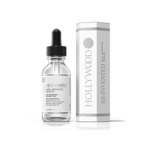 Face Lift In A Bottle - AWARD WINNING 2.5 % Retinol Serum for Ultimate Age-Defying Support, 5X MORE EFFECTIVE W/ 11 % Hyaluronic Acid, 20 % Vitamin C & E + Aloe Vera, 30ml