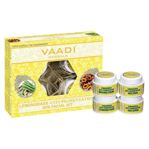 Vaadi Herbals Lemongrass & Cedarwood Spa Facial Kit 1 Kit