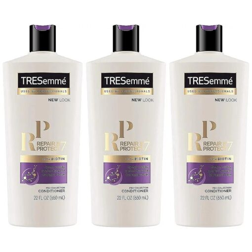 Tresemme Pro Collection Conditioner - Repair & Protect 7 - With Biotin -22 Fl Oz ( Pack of 3 )