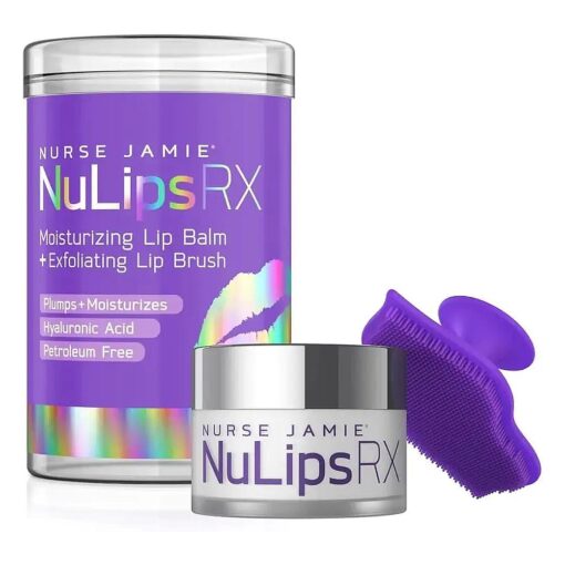 Nurse Jamie NuLips RX Moisturizing Lip Balm & Exfoliating Lip Brush