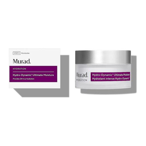 Murad Hydro-Dynamic Ultimate Moisture - Hydration Face Moisturizer with Advanced Hyaluronic Acid, 1.7 Fl Oz