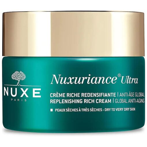 NUXE Nuxuriance Ultra Cream for Dry Skin - Replenishing, Anti-Aging & Radiant Boosting, 1.7 Oz