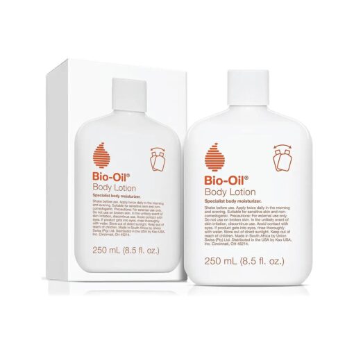 Bio-Oil Moisturizing Body Lotion for Dry Skin, Ultra-Lightweight High-Oil Hydration, with Jojoba/Rosehip/Shea Oil, and Hyaluronic Acid, 8.5 oz