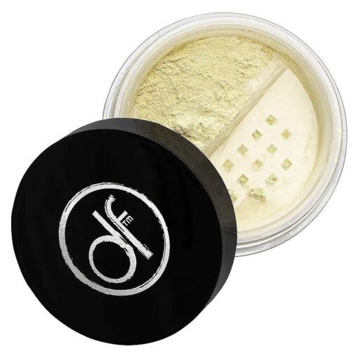 Dermaflage D-Shine Banana Powder - Pore Minimizing Powder Setting Makeup, Anti-Shine, Makeup Translucent Setting Powder, Face Makeup 7g/.24oz