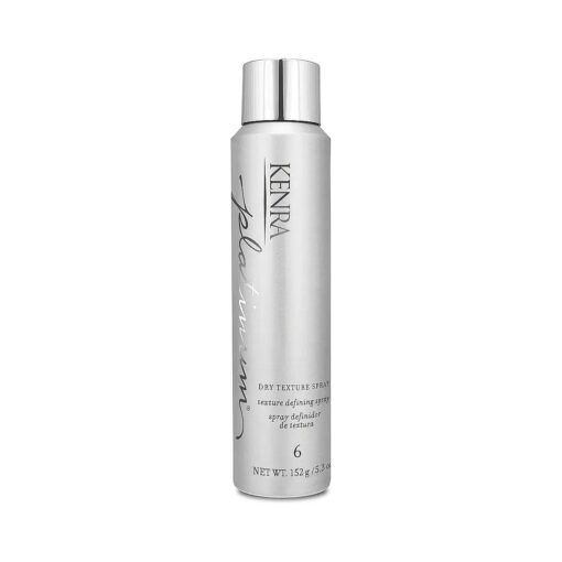 Kenra Platinum Dry Texture Spray 6 | Texture Defining Styler | Increases Texture & Fullness | Absorbs Oils & Impurities | Ultra-Lightweight, Non-Drying Formulation | All Hair Types