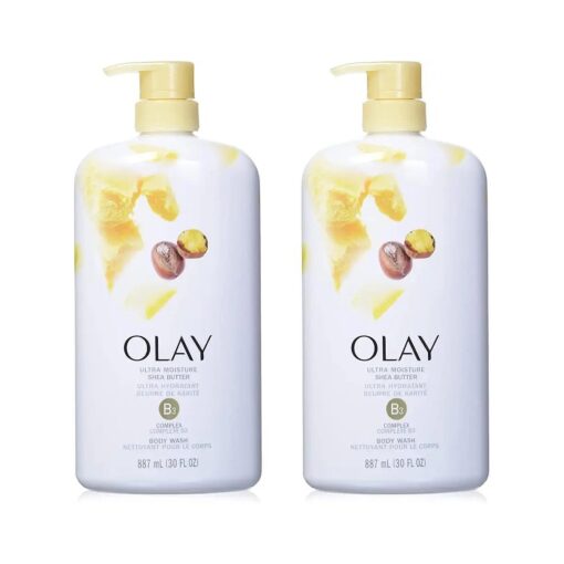 Olay Ultra Moisture Body Wash with Shea Butter, 30 Oz ( Pack of 2 )