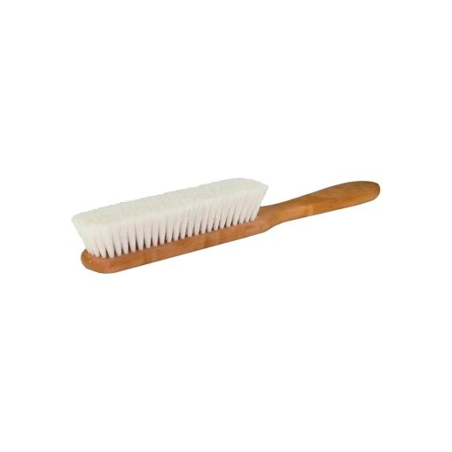 REDECKER Goat Hair Book Dust Brush with Oiled Pearwood Handle, 10-1/4-Inches