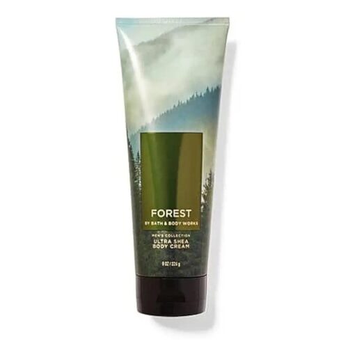 Bath and Body Works FoREST Ultra Shea Body Cream II 8oZ/226 g for MEN,8 ounce ( Pack of 1 )