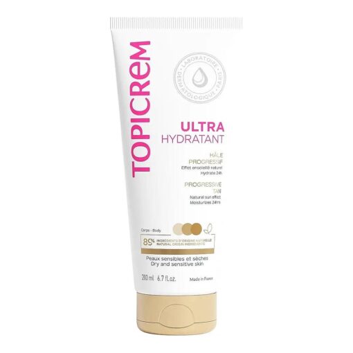 Sensitive Skin Ultra-Moisturizing Progressive Tan 200ml by Topicrem