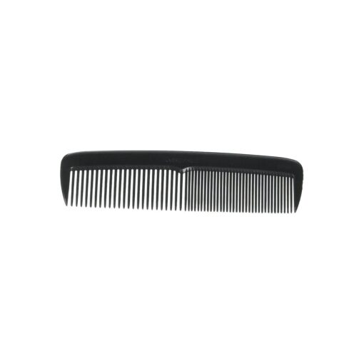 Hair Comb 5" Pocket Size Unbreakable, 72 Piece in a Jar, Black ,