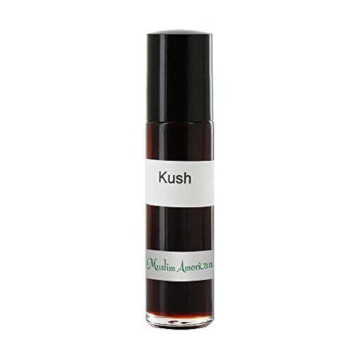 Uncut Alcohol Free 100 % Pure Body Oil Kush Fragrance 1/3 oz bottle with Roll on by Muslim American