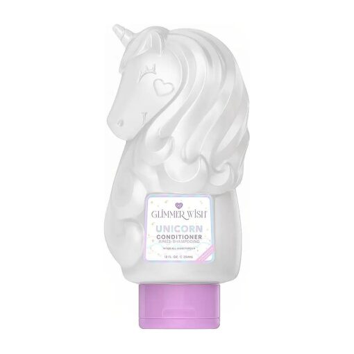 Unicorn Kids Conditioner, Paraben and Sulfate Free Conditioner for Strong and Smooth Hair, Kids Hair Care, Cotton Candy Scent, 12 Fl Oz