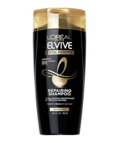 L'Oreal Paris Hair Expert Total Repair 5 Restoring Shampoo, For Damaged, Overworked Hair, 25.4 fl, oz, ( Packaging May Vary )