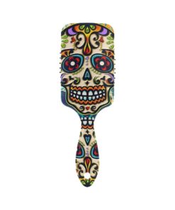 Hairbrush Mexican Sugar Skull, Air Cushion Massage Comb Hair Brush Anti Static Nylon Ball-tipped for Men Women Wet Dry Curly Damaged Hair