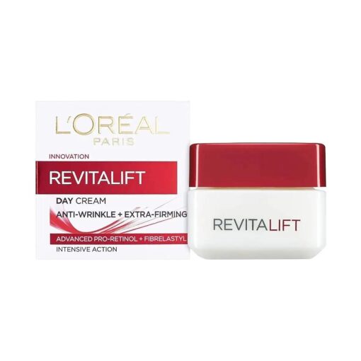 L'Oreal Paris Dermo-Expertise RevitaLift Anti-Wrinkle + Firming Day Cream for Face & Neck ( New Formula ), Frankincense, 1.7 Fl Oz