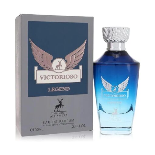 Maison Alhambra Victorioso Legend Eau De Parfum Spray for Men, 3.4 Ounce