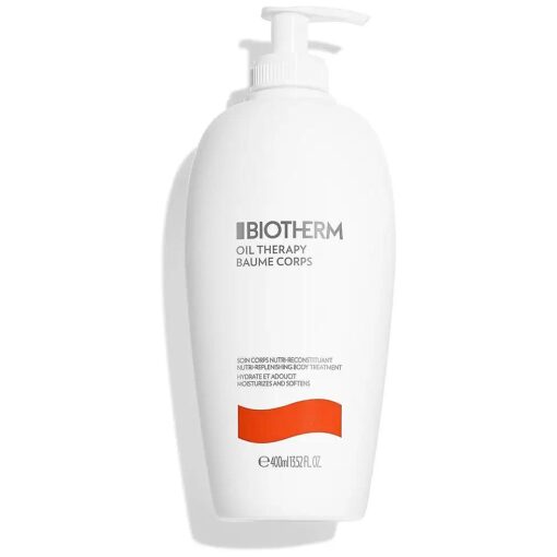 Biotherm Oil Therapy Baume Corps Nutri Replenishing Body Treatment Dry Skin for Unisex, 13.5 Fl Oz