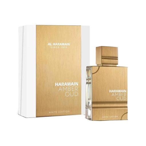 Al Haramain Amber Oud White Edition 60ml Spray | Women 's Eau de Parfume Spray | Luxury Arabian Unisex Perfume