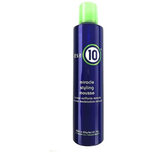 It 's a 10 Miracle Styling Mousse for Unisex, 9 Ounce