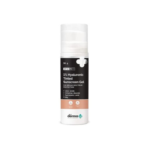 1 % Hyaluronic Tinted Sunscreen Gel for Broad Spectrum Protection - 50g