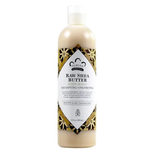 Nubian Heritage Raw Shea Butter Body Wash 13 Ounces