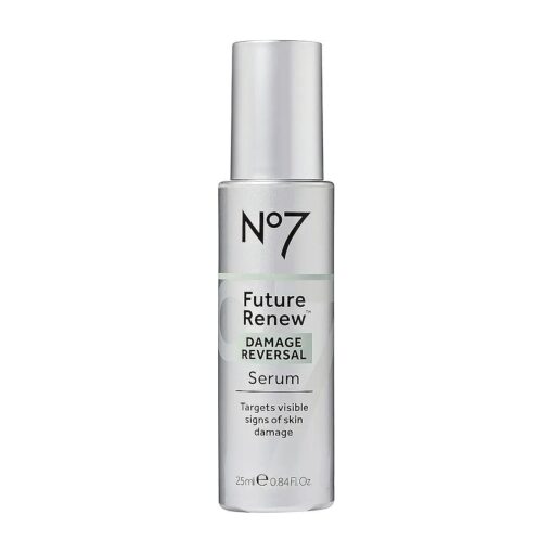 No7 Future Renew Damage Reversal Serum - Anti-Aging Face for Glowing Skin Hyaluronic Acid + Niacinamide Dermatologist-Approved, Suitable Sensitive ( 25ml )