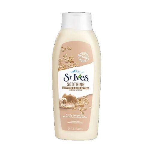 St. Ives Nourish & Soothe Oatmeal & Shea Butter Body Wash 13.5 oz, Multi