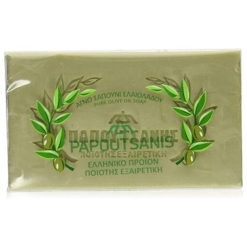 Olive Oil Soap Papoutsanis ( 12pcsx125g )