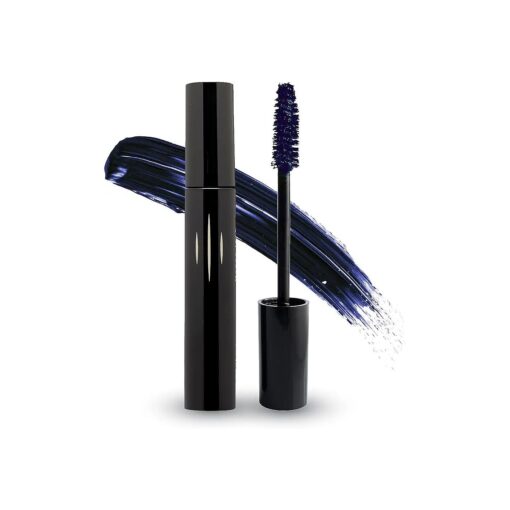 Radiant Professional Magna Lash Mascara, Volume and Curl, Silicone Brush, Deep Color, Smudge Proof, Lengthening Lashes, Cruelty Free, Natural Wax For Healthy Eyelashes, 0.43 ounces ( 05 Midnight Blue )