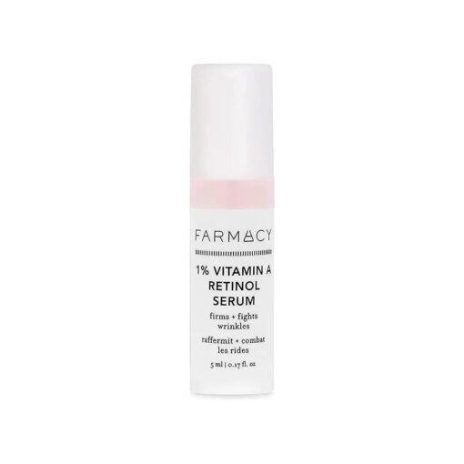 Farmacy Retinol Serum for Face - 1 % Vitamin A Anti Wrinkle Serum - Resurfacing Retinol Serum with 2 Retinoid Types - Formulated with Upcycled Ingredients ( 5ml )