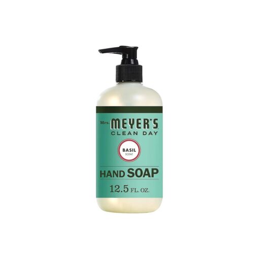 Mrs. Meyer 's Hand Soap, Basil, 12.5 Fl Oz ( Pack of 3 )