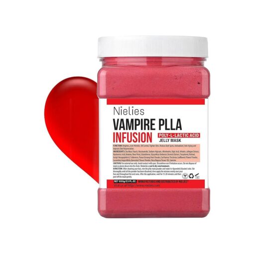 Jelly Mask, Facial Skin Care- Vampire `` Peel-Off" Jelly Mask Set, Jelly masks for Facials Professional, Face Mask For Instant Hydration, Vegan Peel Off Face Mask, For Moisturizing, Smoothing ( Vampire )