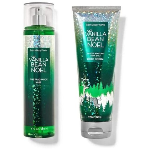 Vanilla Bean Noel - Gift Set - Fine Fragrance Mist & Body Cream ( packaging varies )