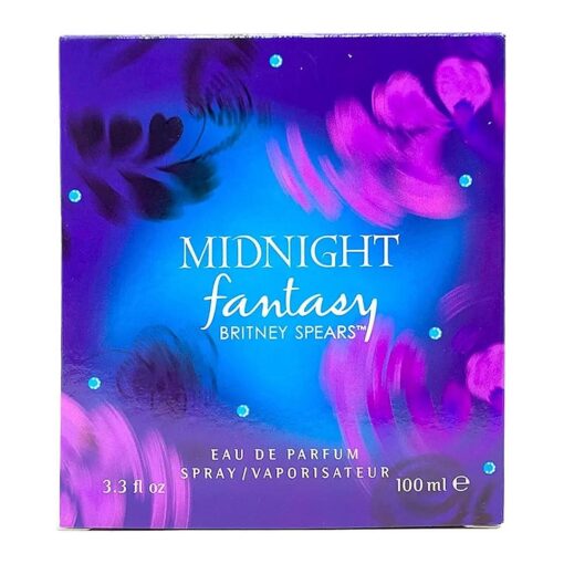 Britney Spears Midnight Fantasy EDP for Women 100 ml/3.4 oz .