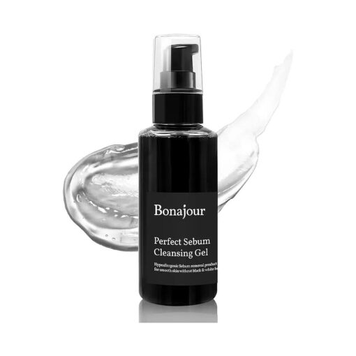 [ BONAJOUR ] Vegan Beauty Blackhead, Whitehead Remover Perfect Sebum Cleansing Gel with Natural Ingredients Deep Pore Cleanse, 3.5 fl, oz