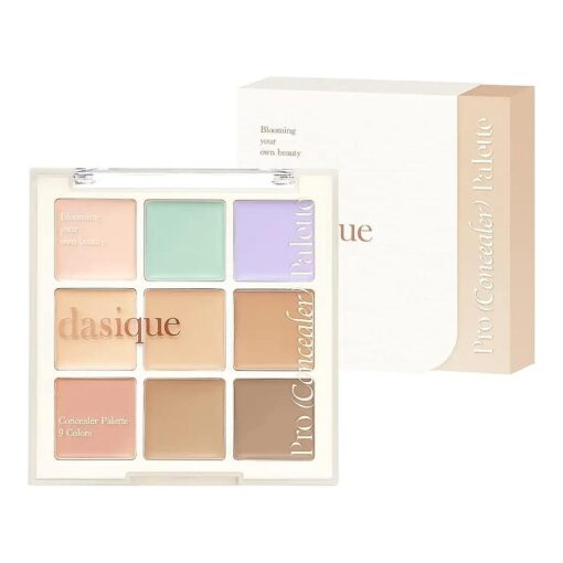 Dasique Pro Concealer Palette ( 01 Cover ) | Color Corrector | Korean Makeup | Vegan