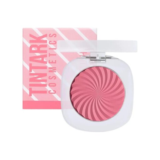 Cheeky Blush Compact for Face Cheeks, Talc Free Blusher Palette, Matte Powder Makeup, Natural Healthy, Mauve Pink Magenta Peach Red, Vegan Cruelty Free