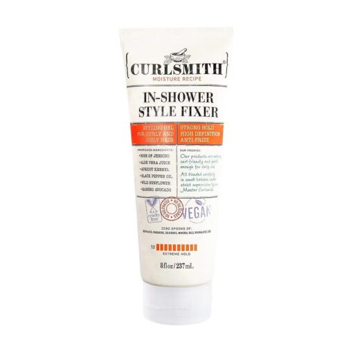 Curlsmith - In-Shower Style Fixer - Vegan Extreme Hold Styling Gel for Dry, Wavy, Curly or Coily Hair ( 8oz )