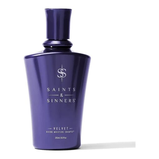 Saints & Sinners Velvet Divine Moisture Shampoo for Dry Damaged Colored Treated Hair - Repair Replenish Renew Add Shine oz