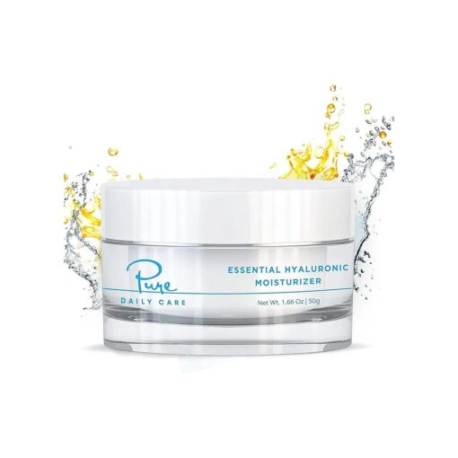 Essential Hyaluronic Moisturizer ( 1.66 Oz ) - Hydrating Silicone-Free Daily Clean Beauty Face Cream For All Skin Types