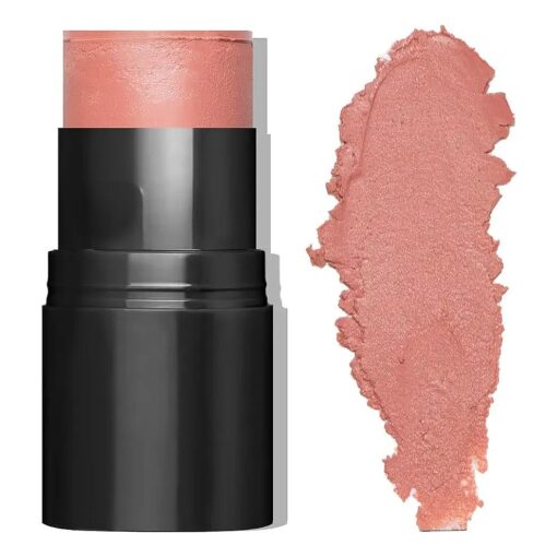 Organic Tint Tube, 100 % Natural Vegan Gluten-Free Cream Blush Multi-Stick, Made in USA, Rose