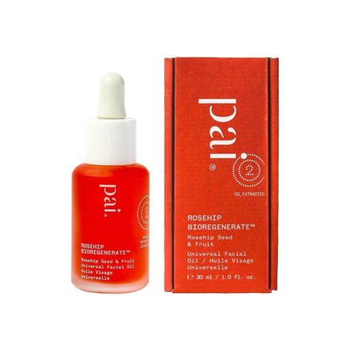 PAI SKINCARE - Organic Rosehip BioRegenerate Universal Facial Oil | Natural, Vegan, Sensitive Skincare ( 1 fl oz | 30 mL )