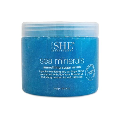 OM SHE Aromatherapy Sea Minerals Sugar Scrub