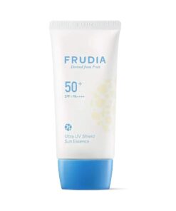 WELCOS FRUDIA Sun Block Day Cream Essence Facial SPF | Organic Hydrating Face Cream Vegan Face Moisturizer for Dry Skin | Sun Screens Lotion Day Moisturizer for Face Women Korean Skin Care 1.76 fl oz