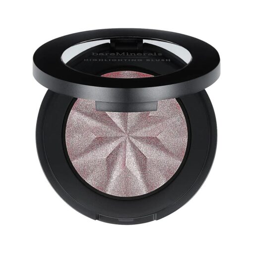 bareMinerals Gen Nude Highlighting Blush, 2-in-1 Blush + Highlighter Hybrid, Silky Blendable Makeup, All-Day Wear, Talc Free, Vegan